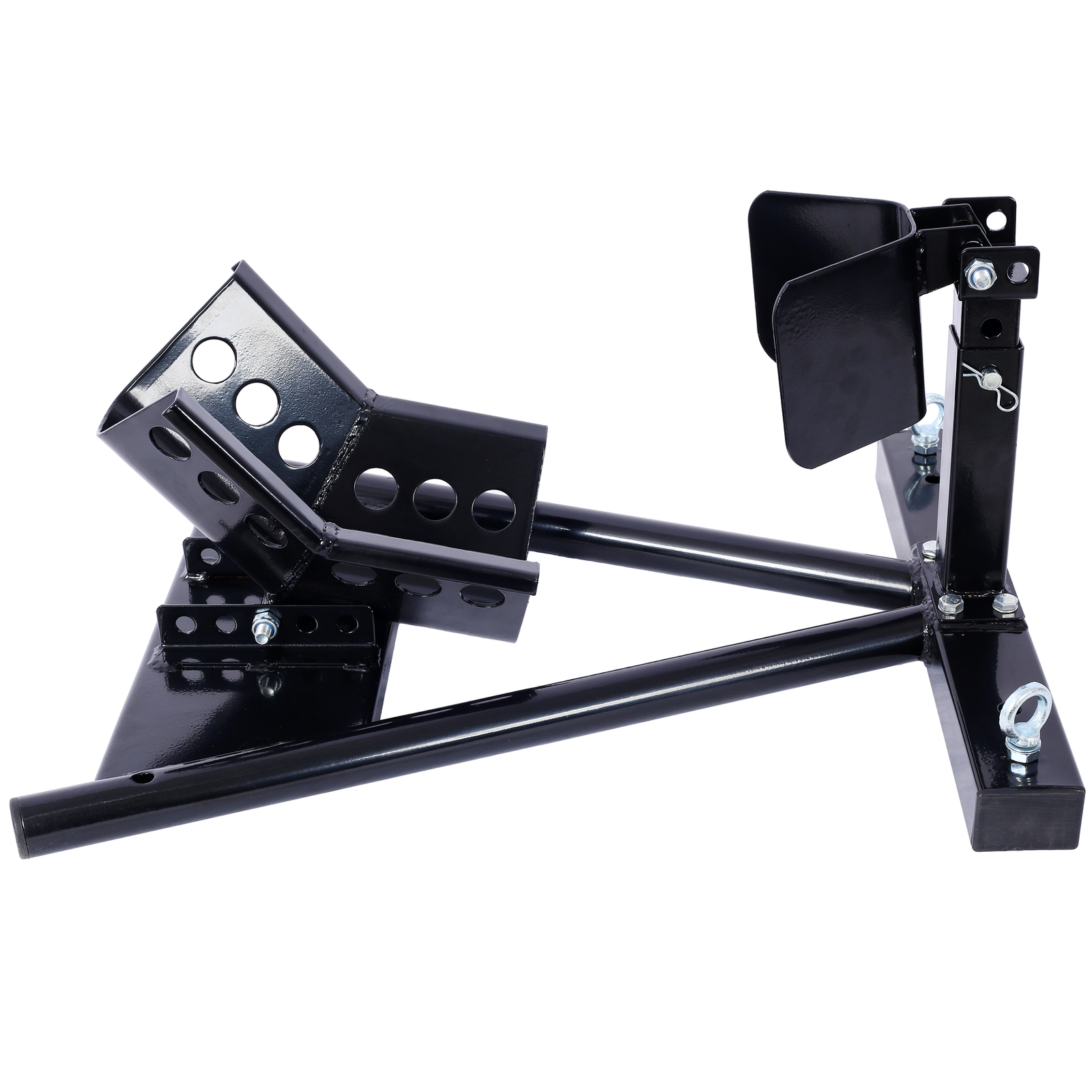 Motorcycle Front Tire Chock, for 17"-21" Wheels Locking Adjusting Stand