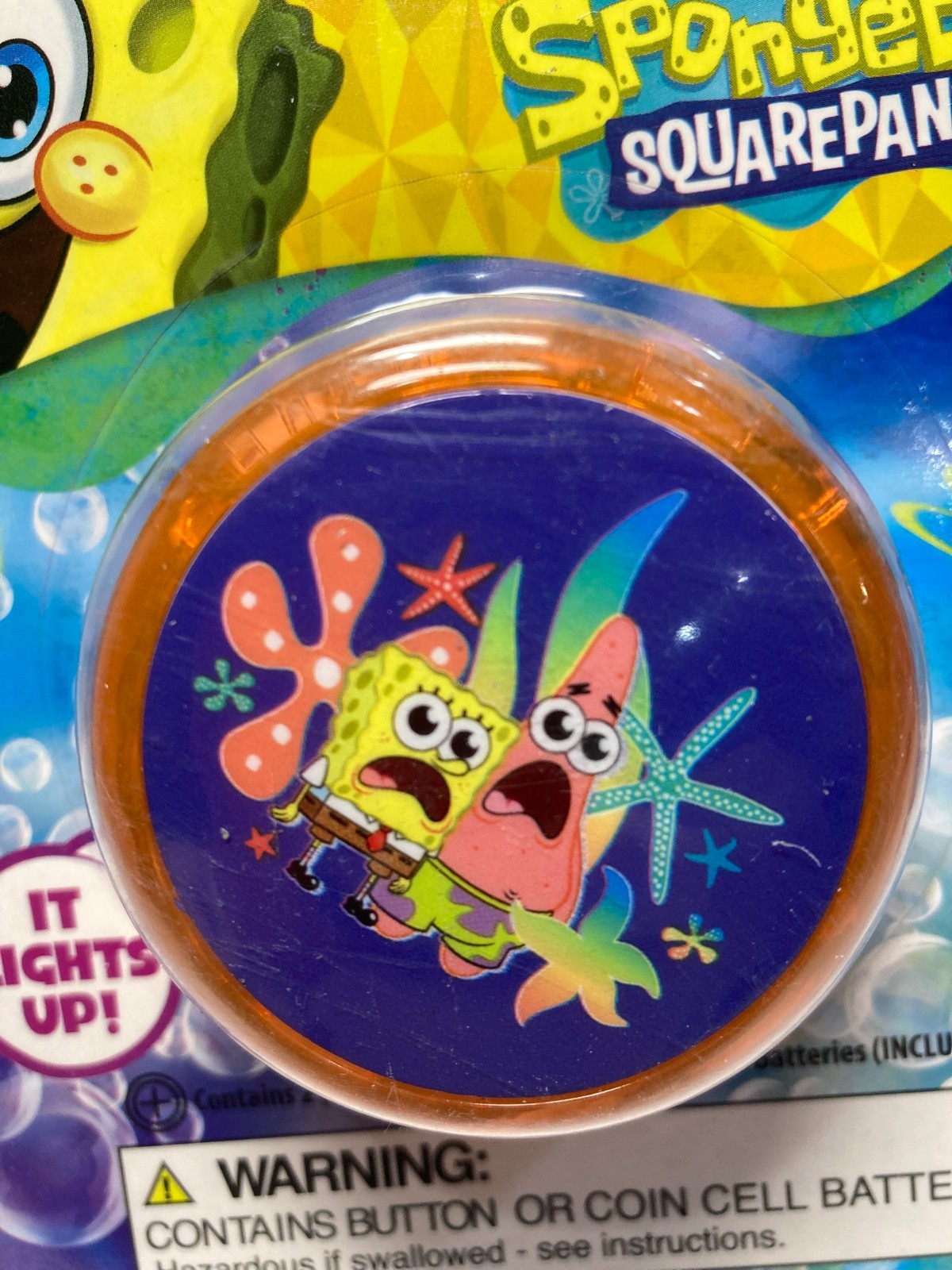 Nickelodeon SpongeBob SquarePants Fishface Light Up YO-YO New