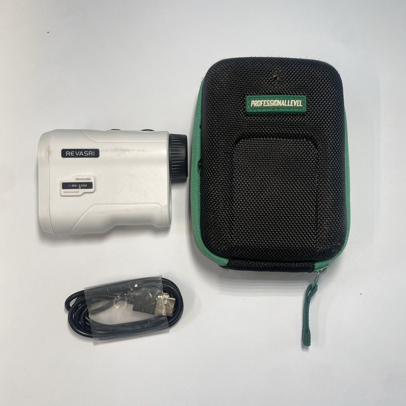 REVASRI Golf Rangefinder with Slope and Pin Lock Vibration External Slope Switch