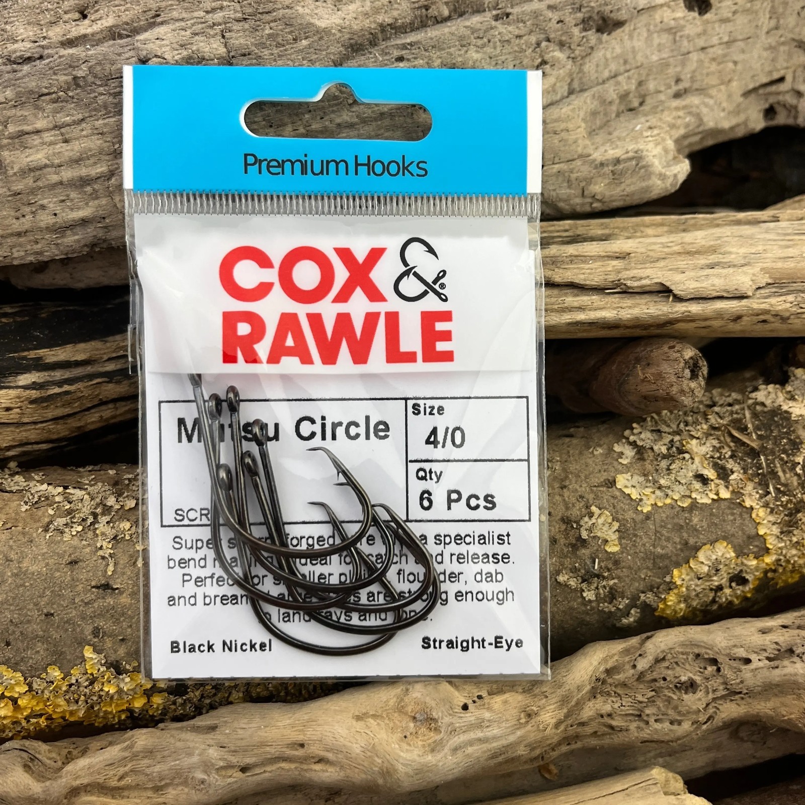 Cox & Rawle SCR44 Circle Hook for Dongle Rigs and Bass, Pollack, Cod and Tope