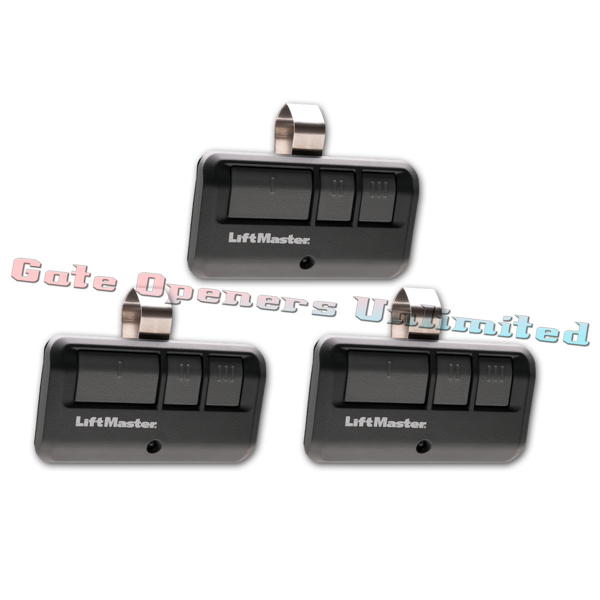 Liftmaster Remote Control 893LM 3-Pack Garage Opener Gate Operator Remote Click