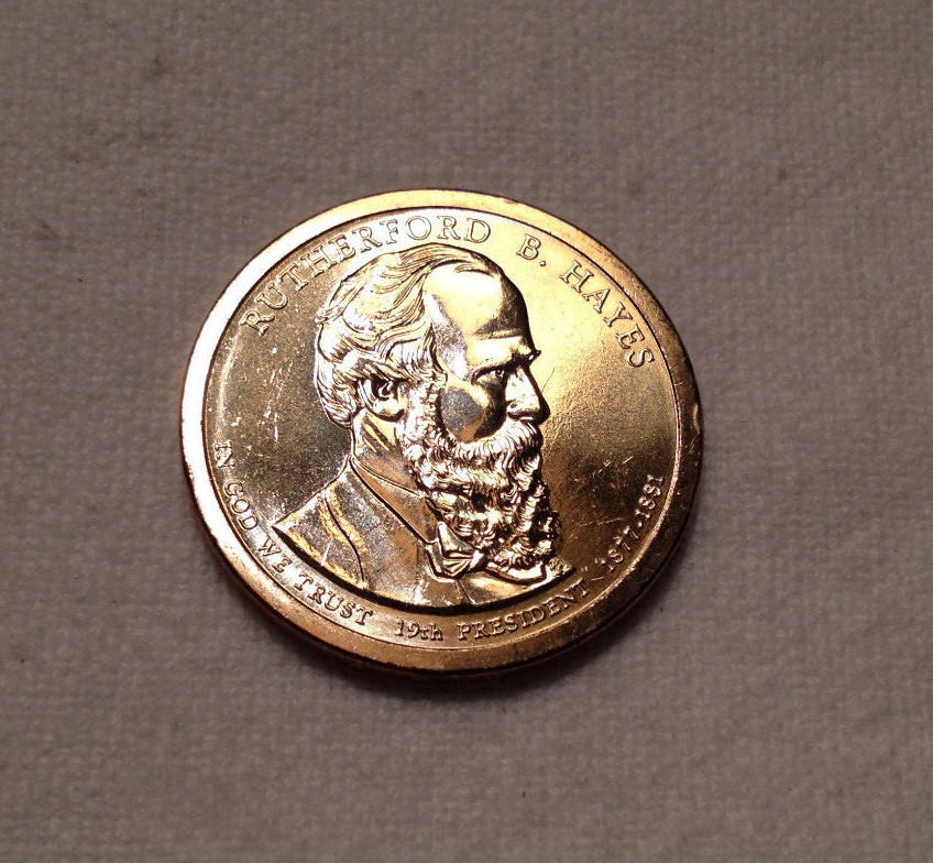 2011-P $1 Rutherford B. Hayes Position A Presidential Dollar Uncirculated