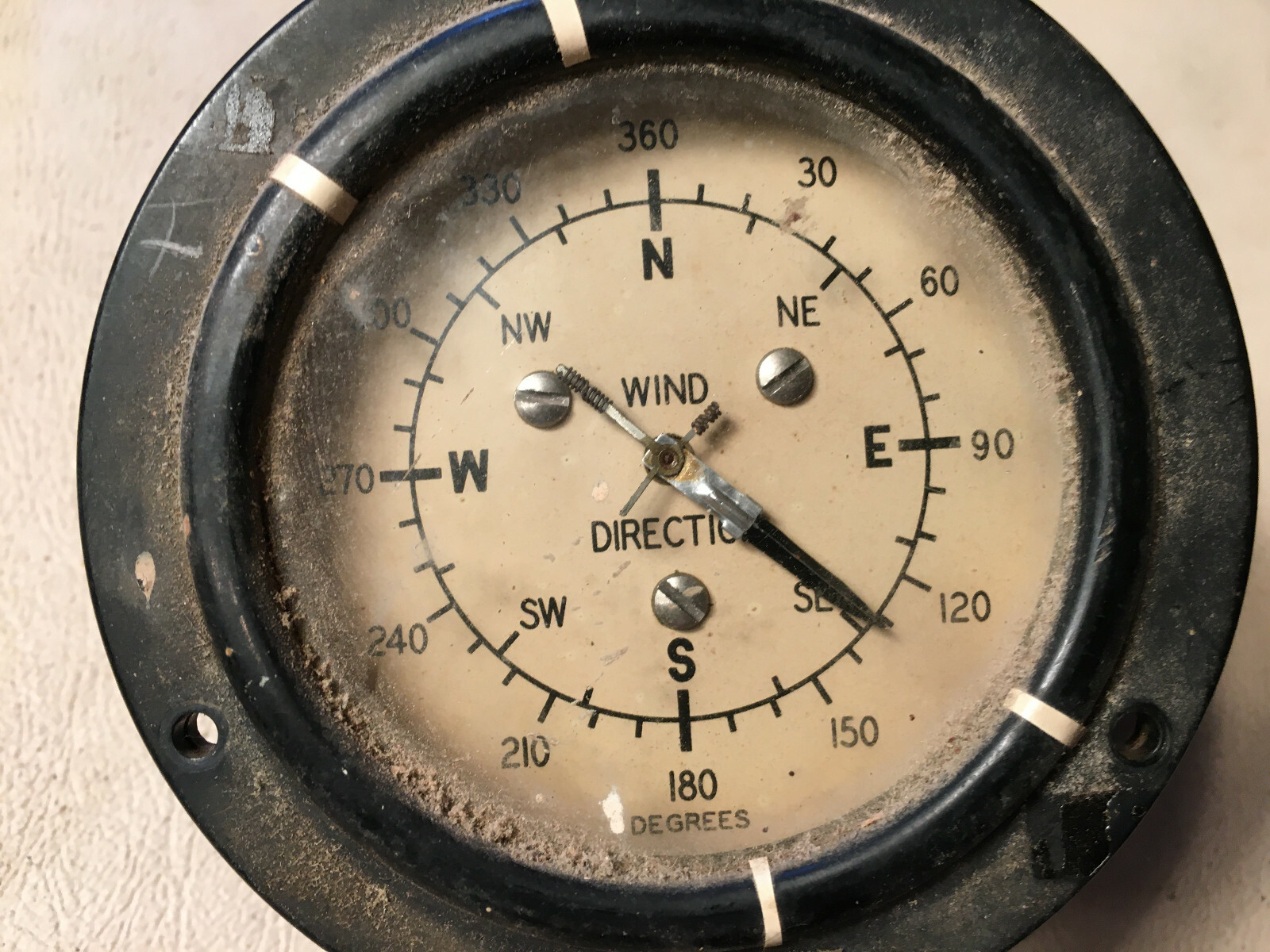 Edison Wind Direction Indicator Meter, sn 23376