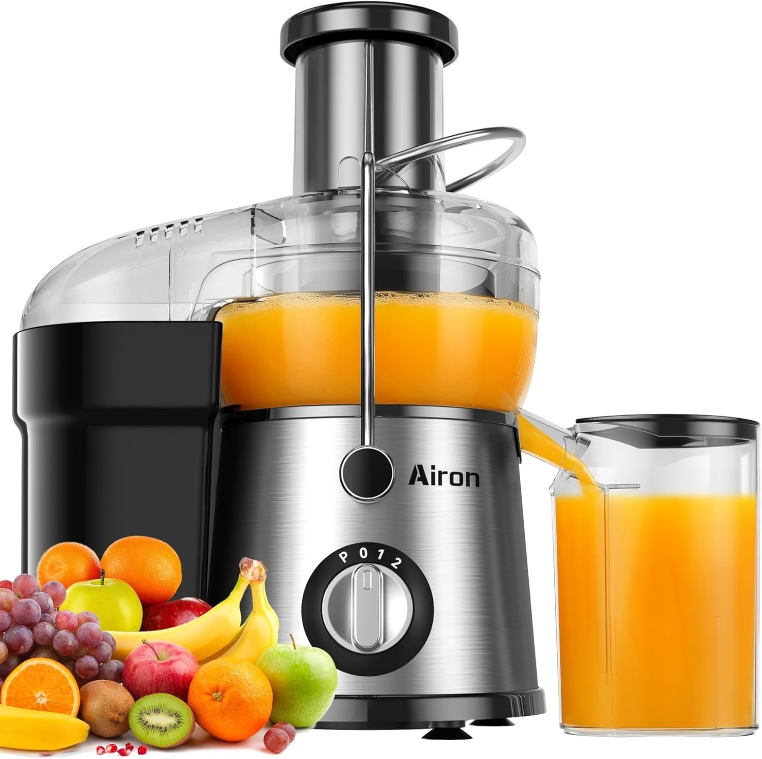 SHARDOR Juicer Machine 800W 3 Speed Stainless Steel Fruit Vegetable