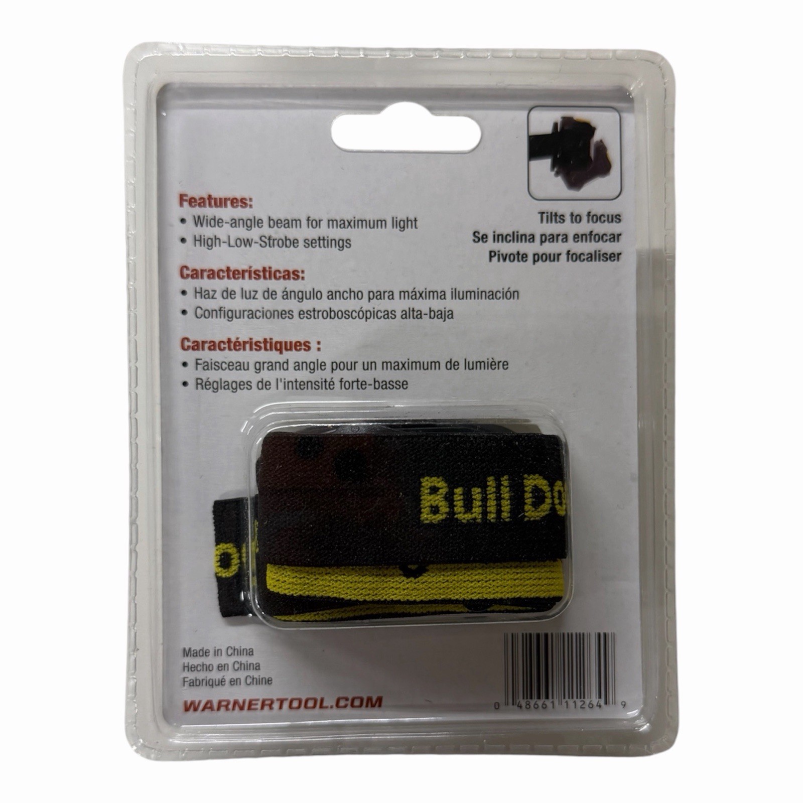Bull Dog By Warner LED Headlamp- 70 Lumen