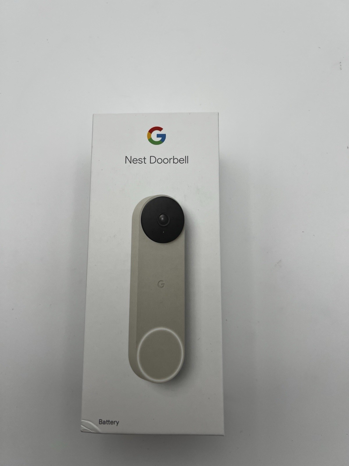 Google Nest Doorbell Battery Snow Wireless Video Doorbell Camera w/ Box Tested