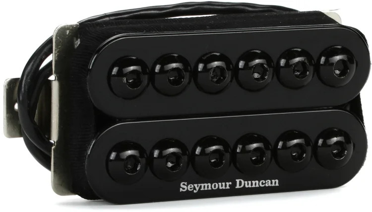 Seymour Duncan SH-8b Invader Humbucker Pickup - Black Bridge