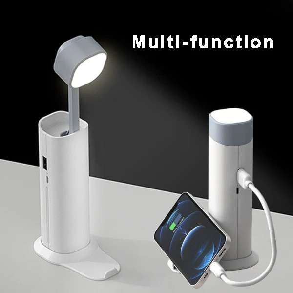 Multi-function Desk Lamp Outdoor Flashlight Portable Rechargeable For Home And