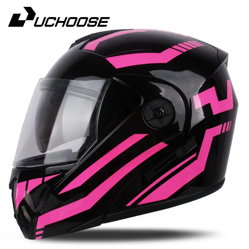 Full Face Motorcycle Helmet Dual Visor DOT Racing Motorbike Helmet Adult