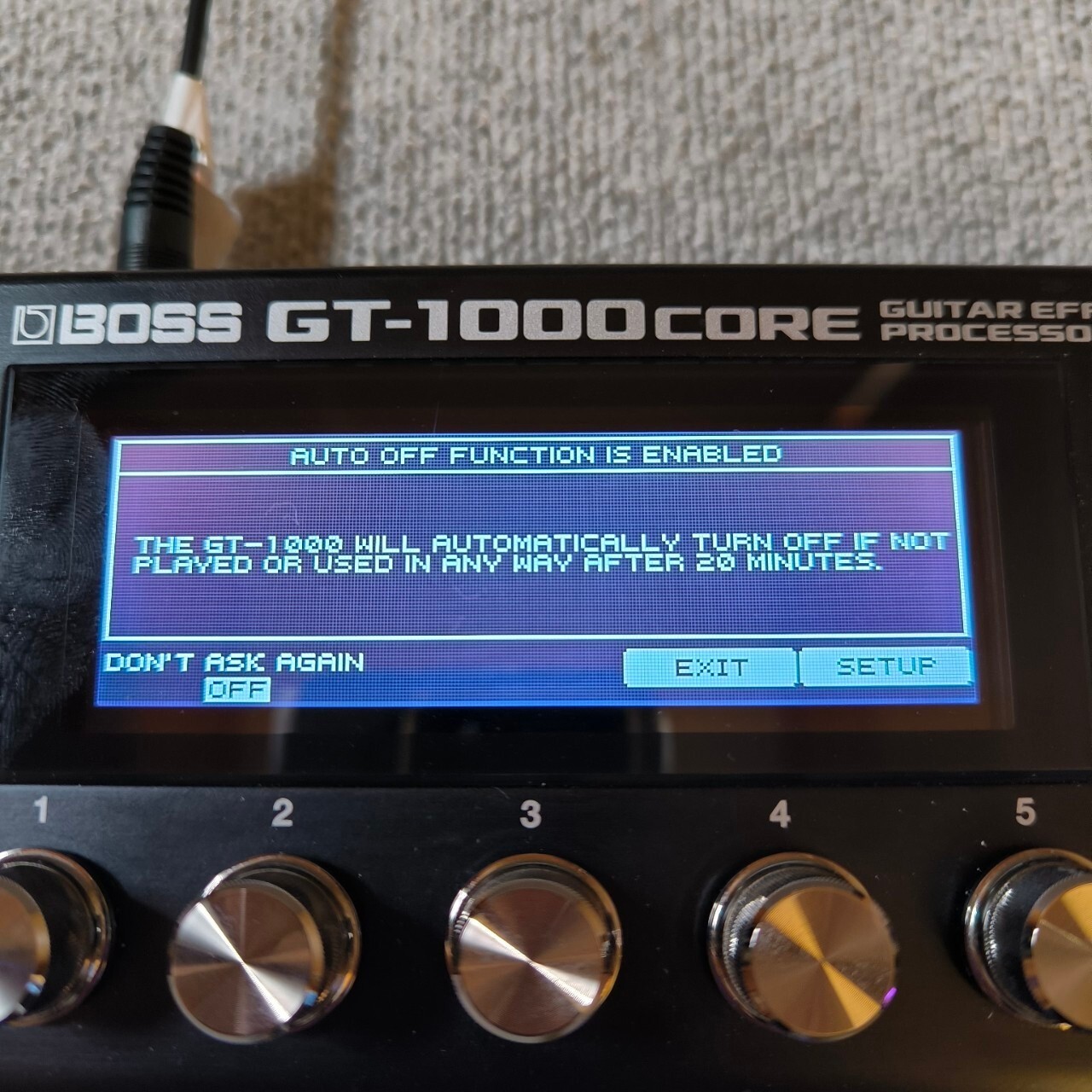BOSS GT-1000CORE Guitar Effects Processor Effect Pedal Used Product From Japan