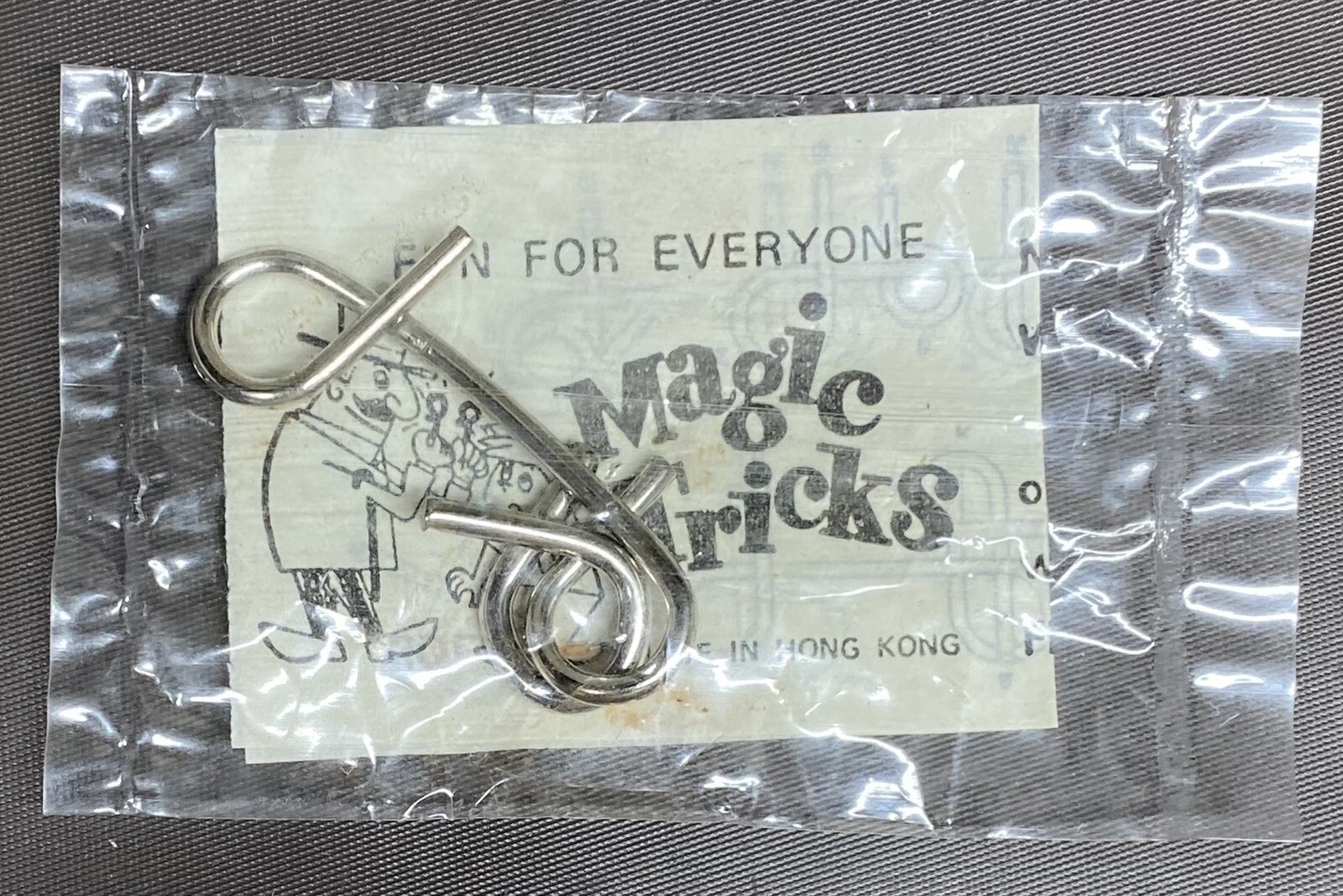 Vintage Fun For Everyone Magic Tricks Wire Puzzle Lot