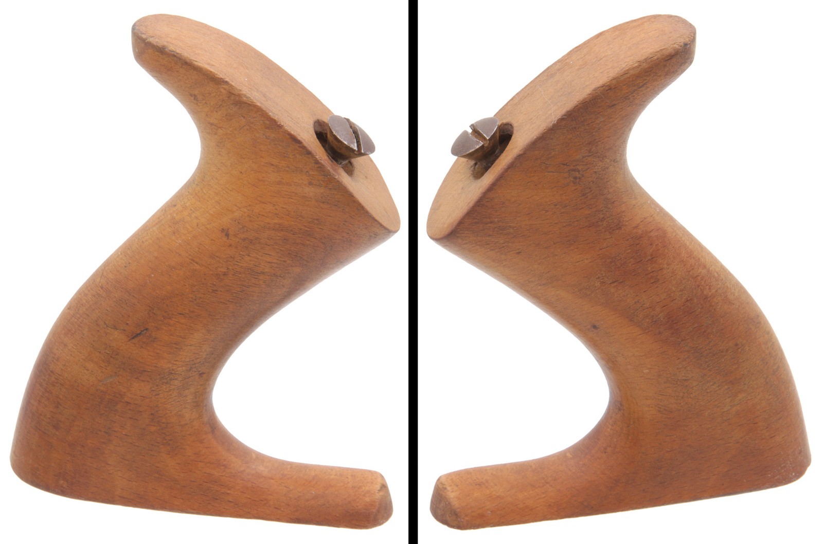 Orig. Beech Handle for Simmons "Oak Leaf" No. E28 Transitional - mjdtoolparts