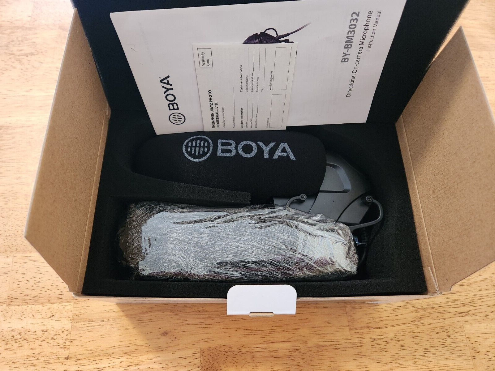 BOYA Camera Microphone, Shotgun Mic, Low Cut Filter, Gain, BY-BM3032
