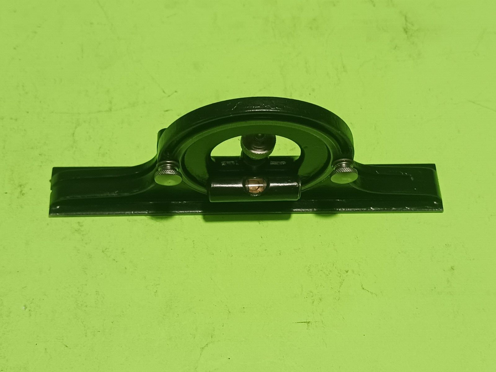 LUFKIN PROTRACTOR HEAD FOR 12" COMBINATION SQUARE WORK GREAT GOOD CONDITION
