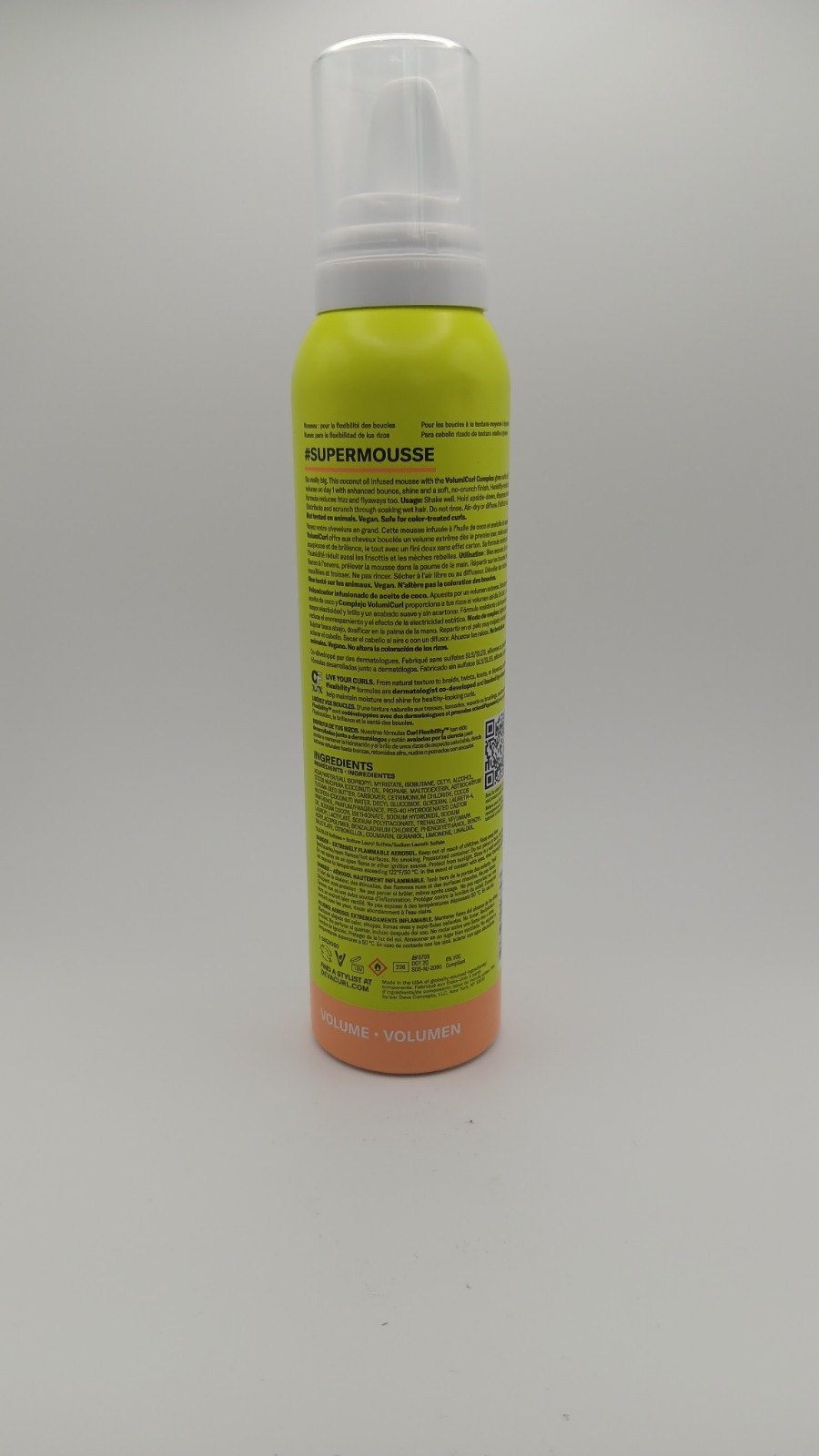 Supermousse by DevaCurl for Unisex - 5 oz Mousse