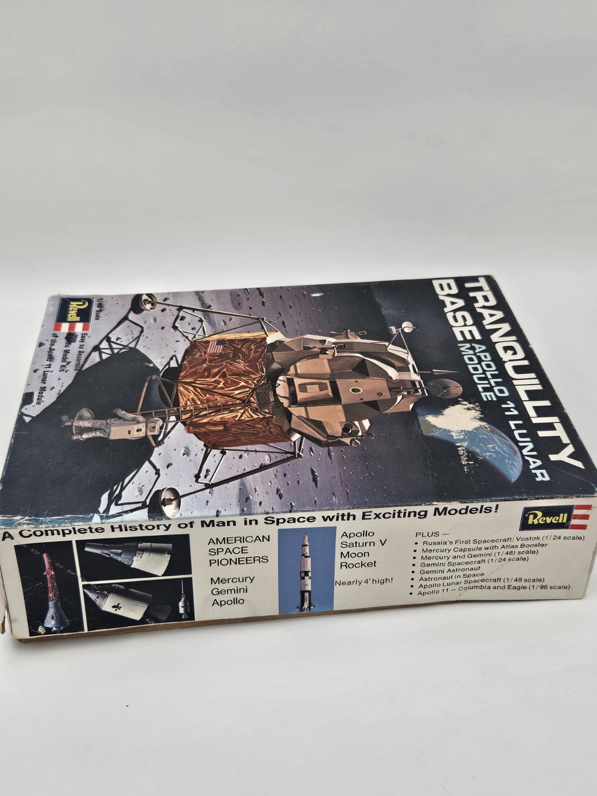 Revell Tranquility Base Model Kit 1:48 Vintage 1969 NOS