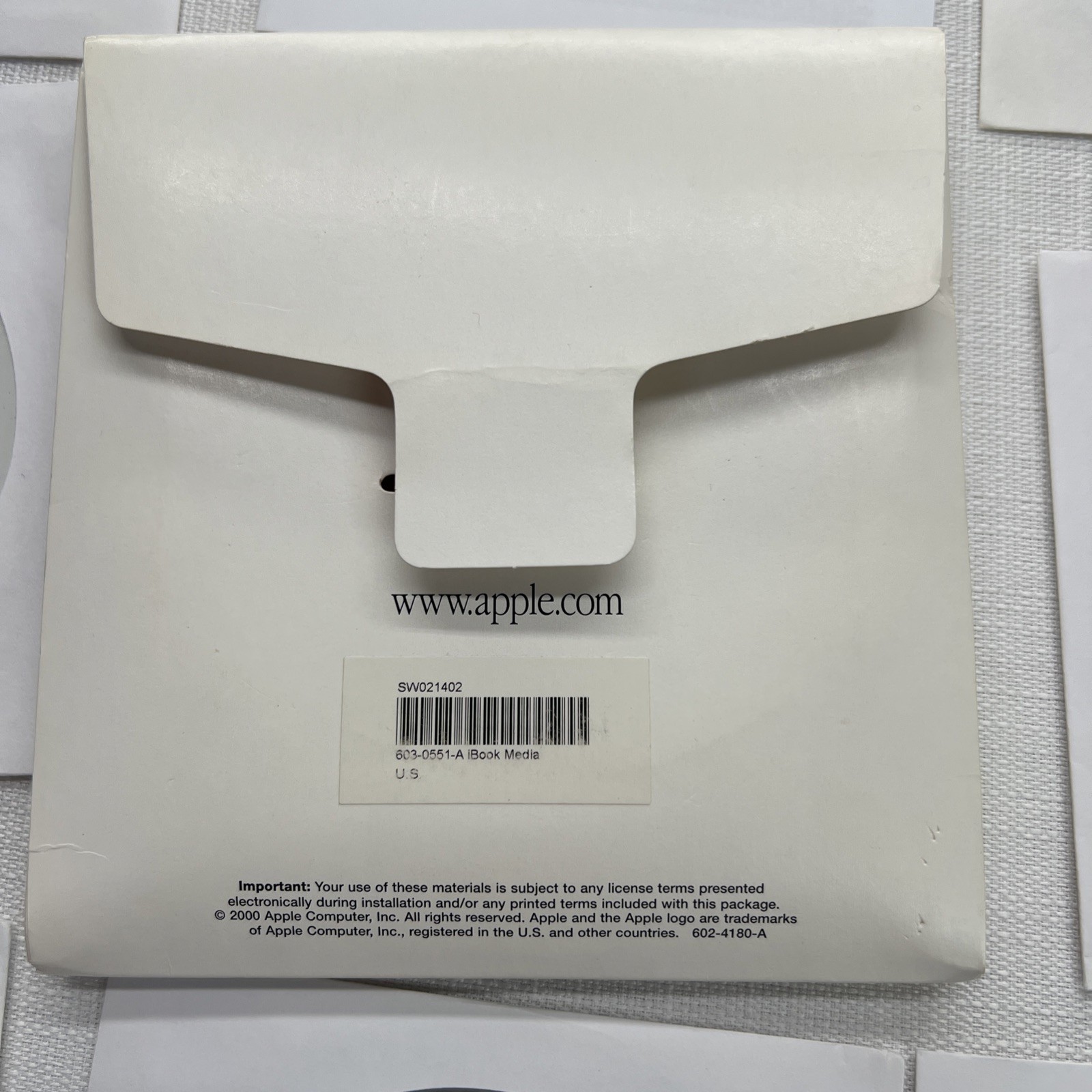 Apple iBook Install Disks Mac OS 10.1.2 + Software Restore + Hardware Test