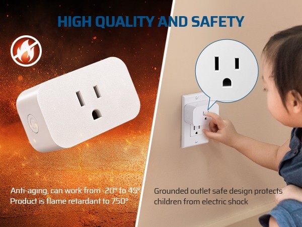 DEWENWILS Indoor Wireless Remote Control Outlet, Remote Light Switch 15A/1875W