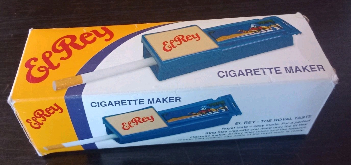 Vintage El Rey Hand Held Cigarette Maker