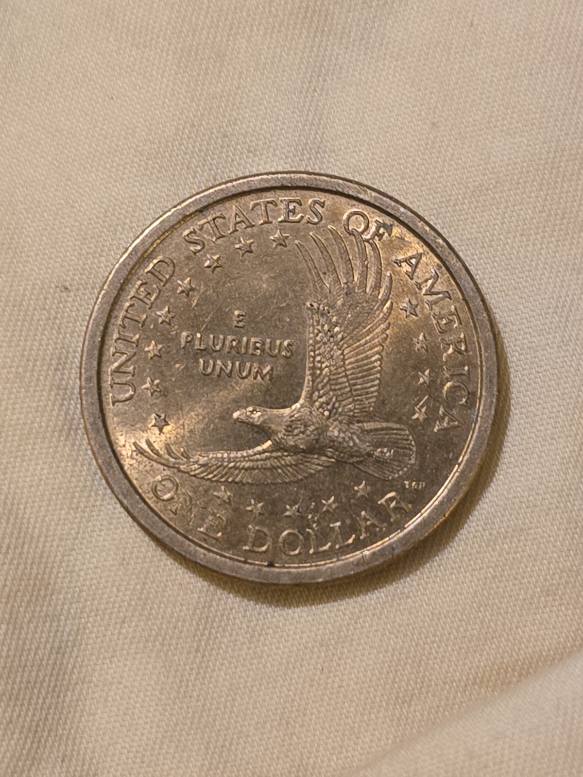 Sacagawea Native American $1 Dollar Coin Variety Eagle Reverse-ERROR