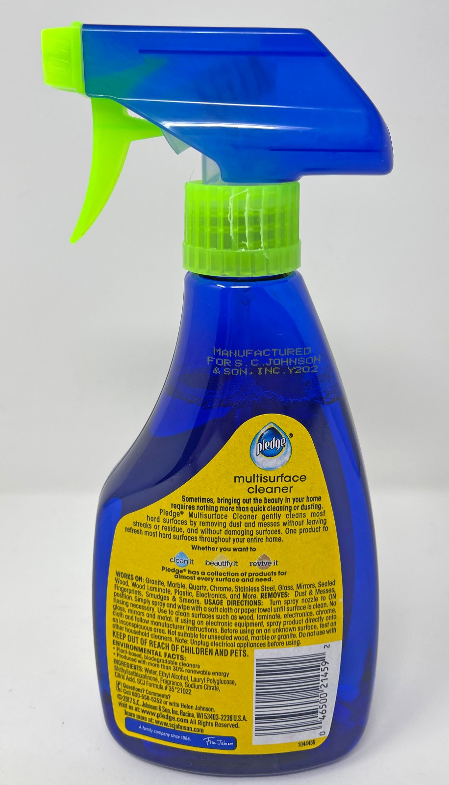 Pledge Multisurface Cleaner Trigger Fresh Citrus 16 Ounces
