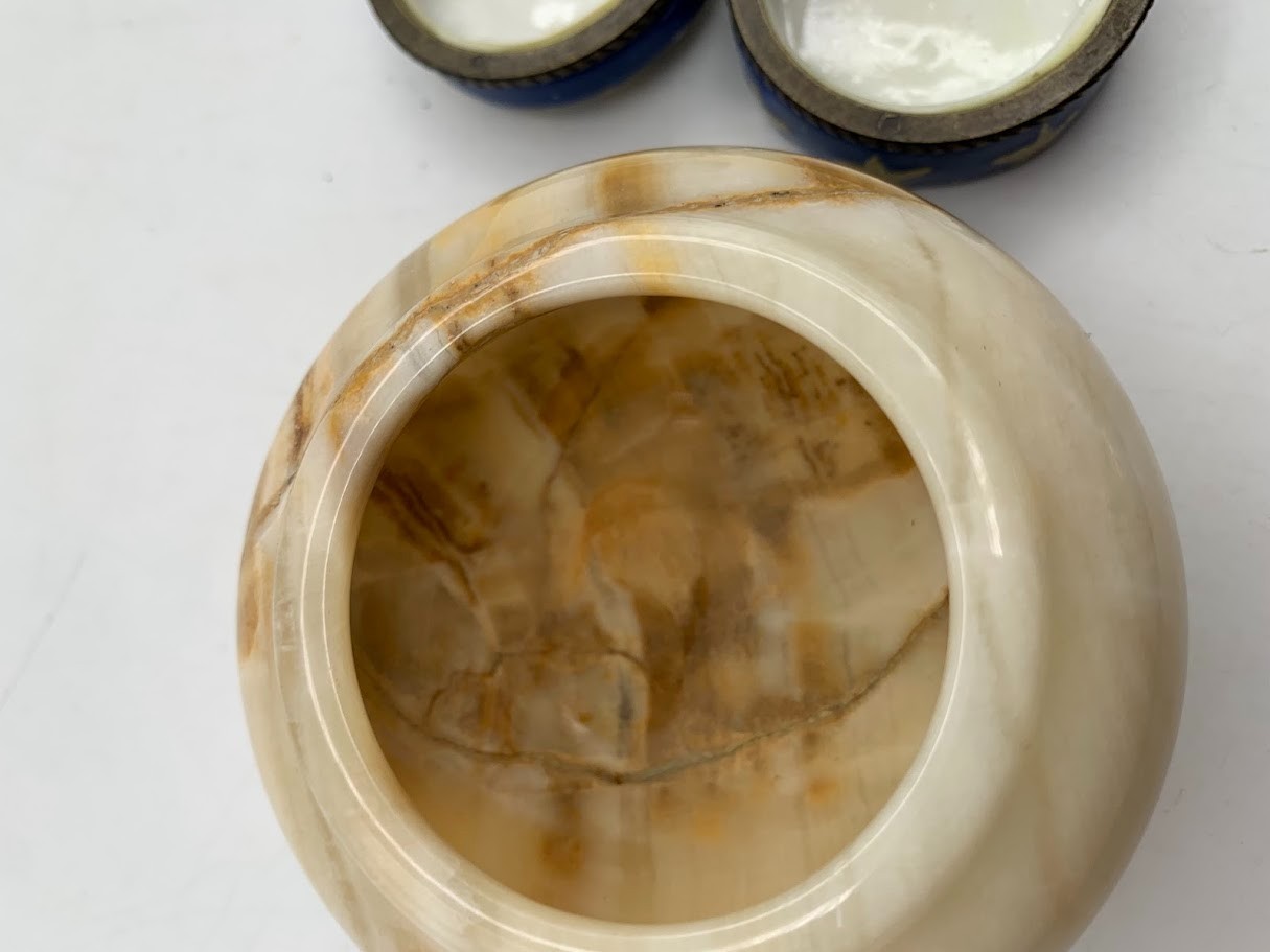 Trinket boxes Marble and others