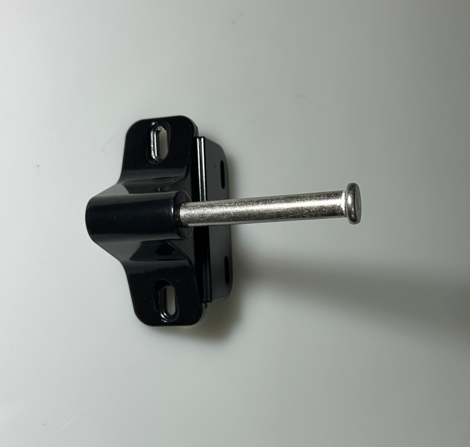 Weatherables Keystone Black Zinc Diecast Metal Gate Latch Replacement