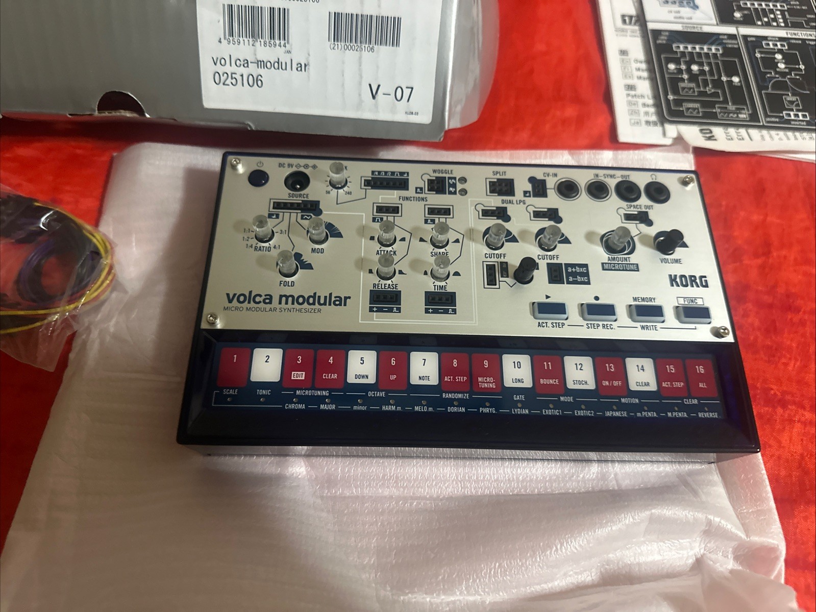 KORG Vocal Modular Synthesizer With Box