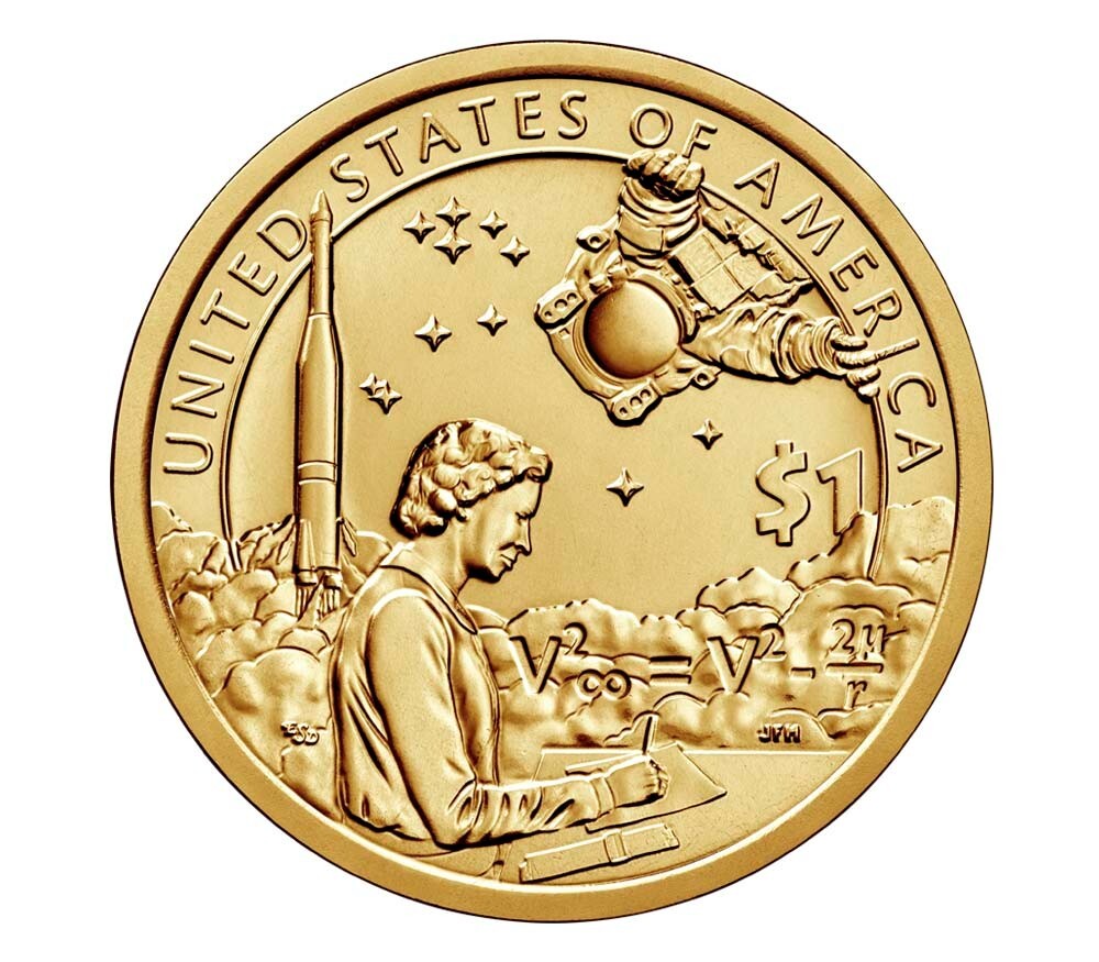 2019 P&D SACAGAWEA  Native American Indians in Space