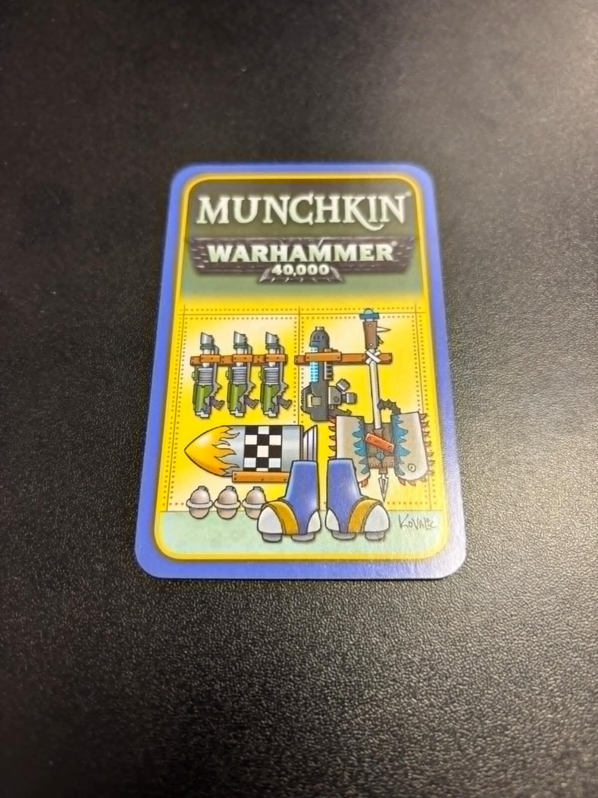 Munchkin Promo Card - Warhammer 40k - Return from Obscurity - NEW!