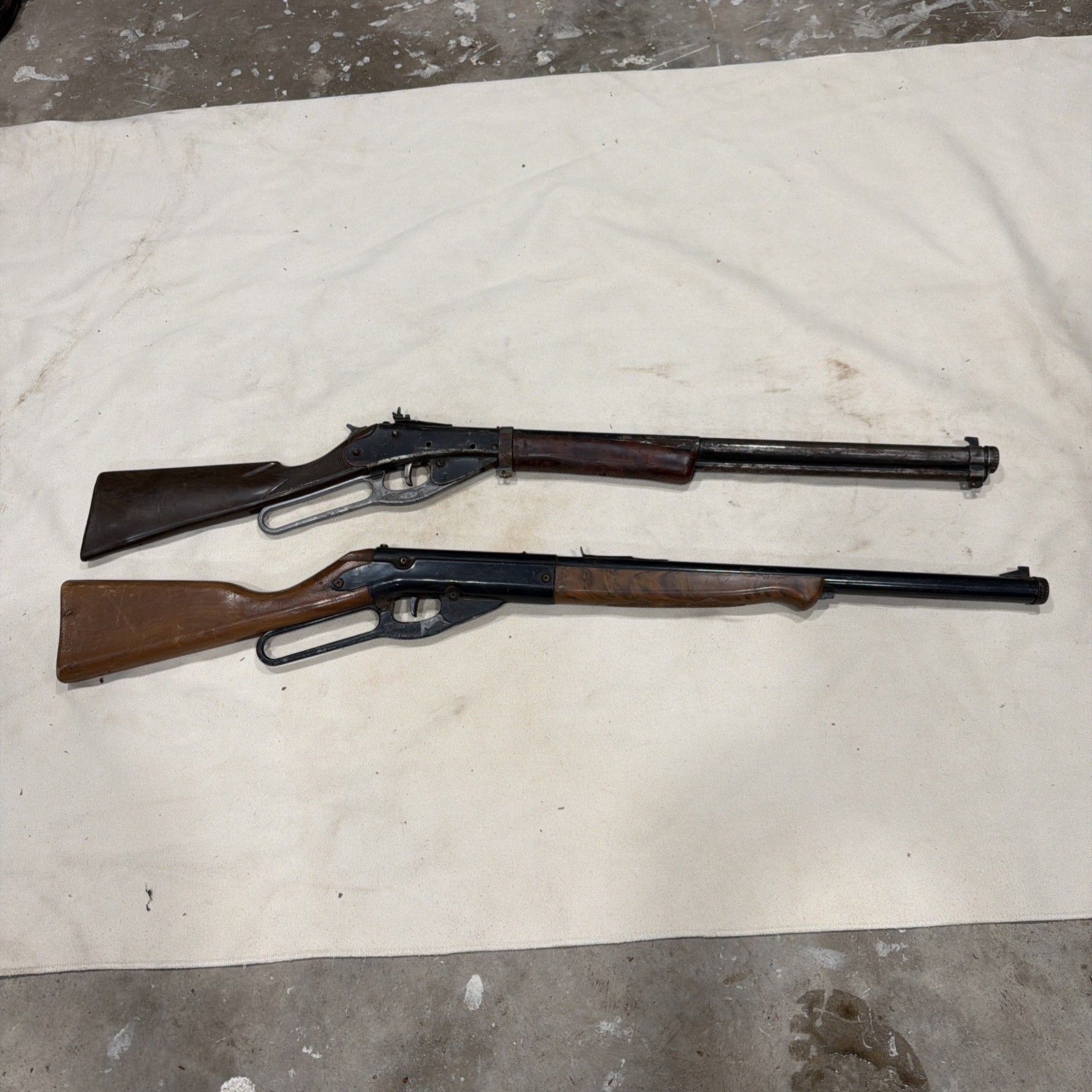 Vintage 1940s Daisy Model 94 & 95 Red Ryder BB Gun Plymouth Michigan, PARTS Lot