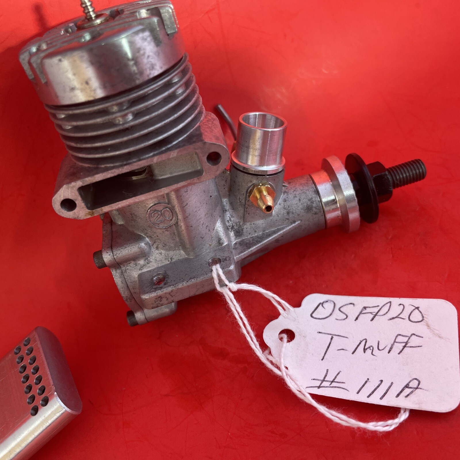 OS FP 20 C/L WITH T- MUFFLER EXCELLENT #111A