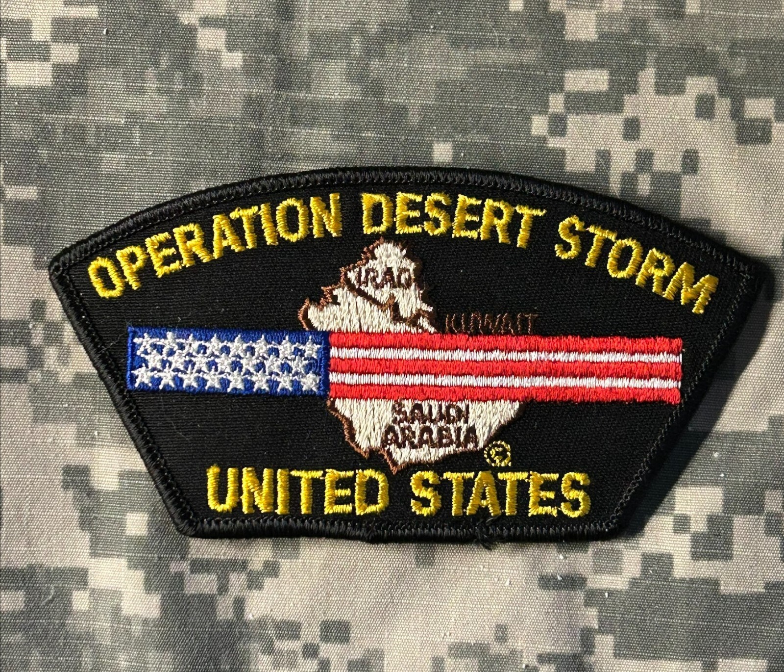 Patch NEW Operation Desert Shield/Storm Shoulder Jacket Authentic