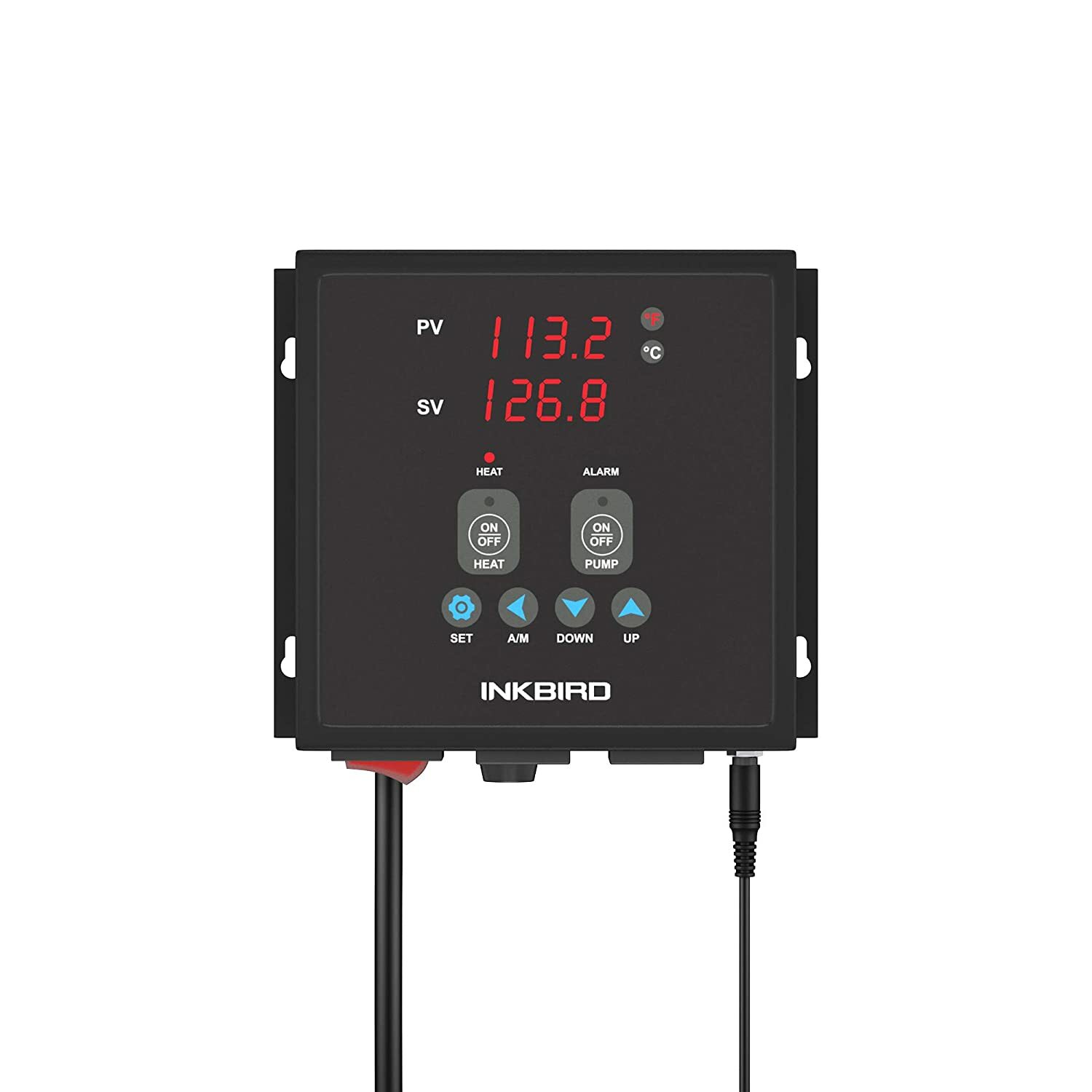 Inkbird Heating Pump Temperature Controller Brewing Thermostat 15A Output Alarm