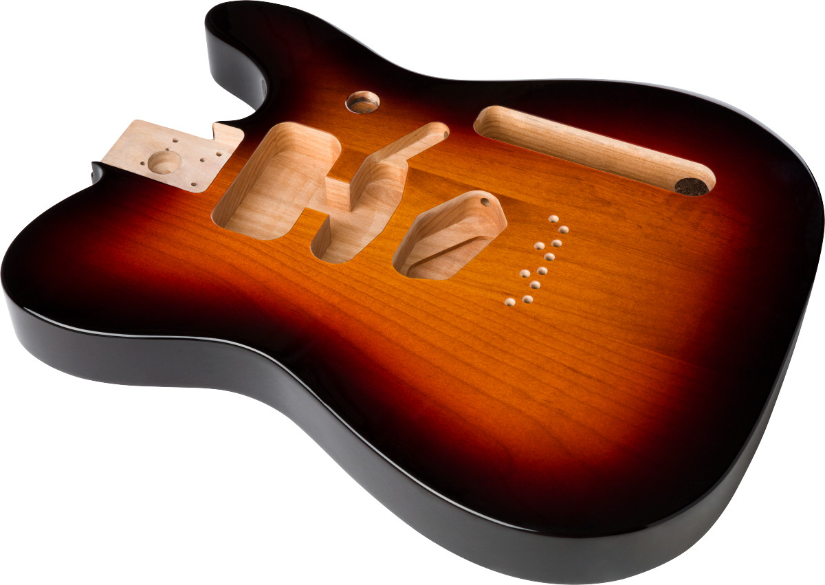 Fender Deluxe Telecaster SSH Body Modern Bridge 3 TONE SUNBURST 099-7500-700