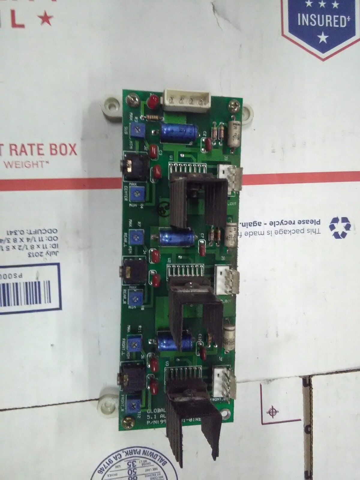 need for speed underground arcade pcb part #3