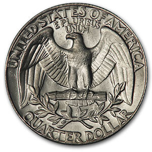 1974 Washington Quarter BU