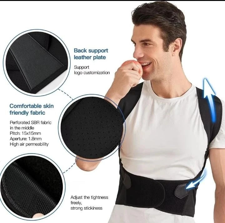 Back Brace Posture Corrector for Women and Men, Shoulder Straightener Adjustable
