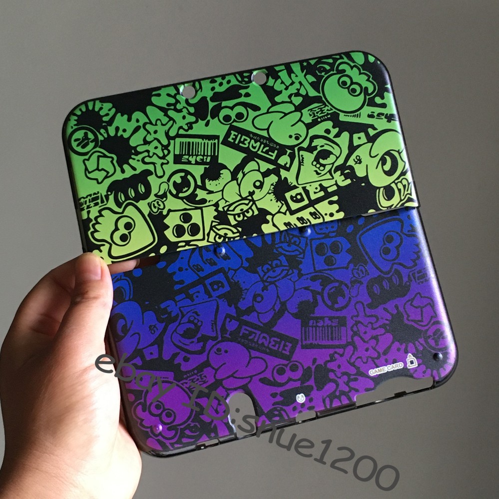 Custom Graffiti Pattern For New Nintendo 3DS XL LL Top Bottom Protective Case