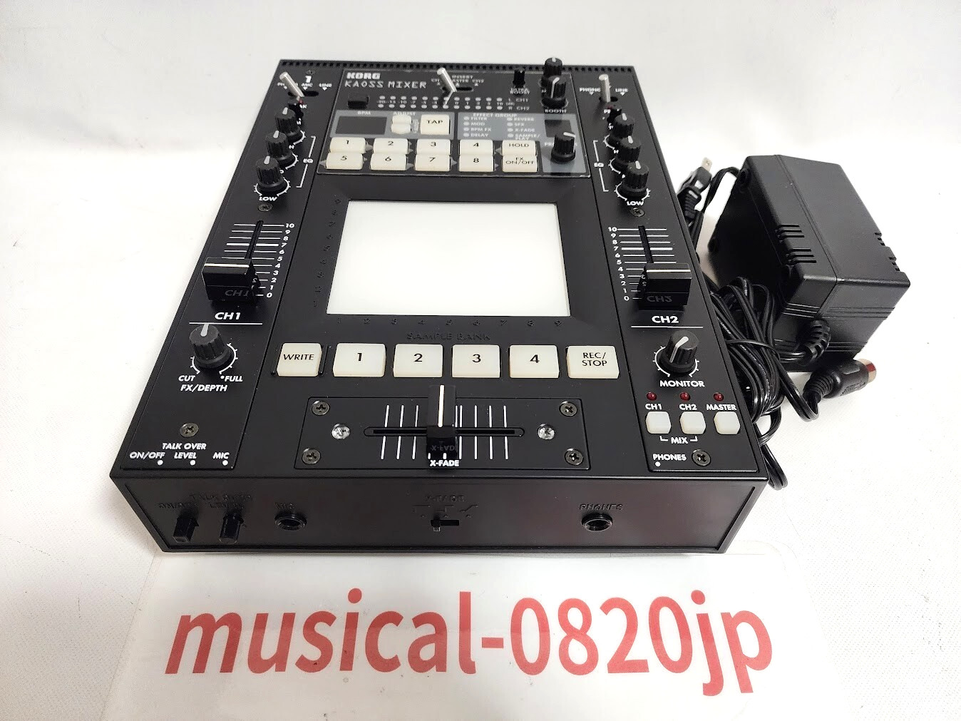 KORG KM-2 Kaoss Mixer DJ Mixer Effects Touch Pad Kaossmixer KM2