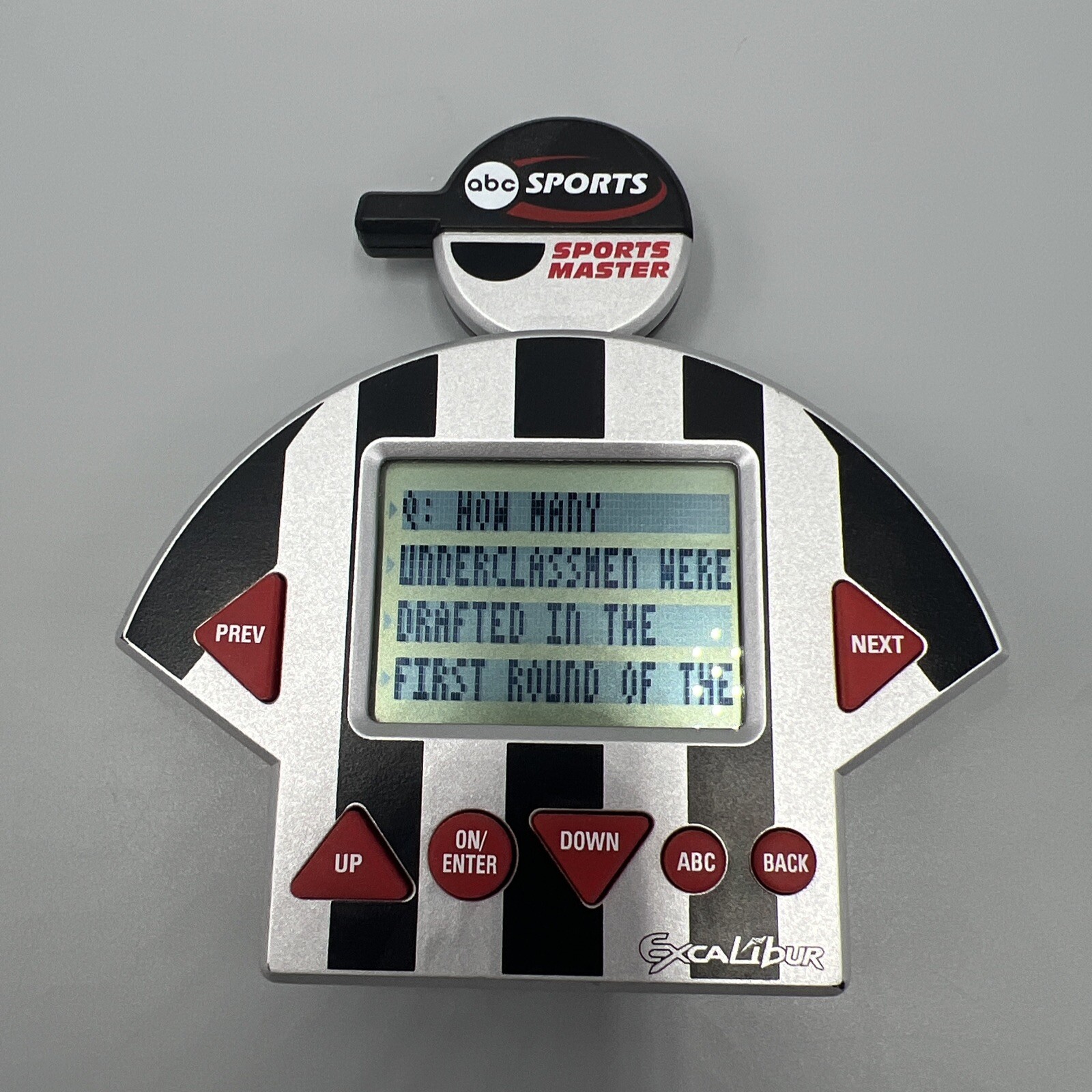 2004 ABC Sports, Sports Master Electronic Handheld Trivia Game. It Works!