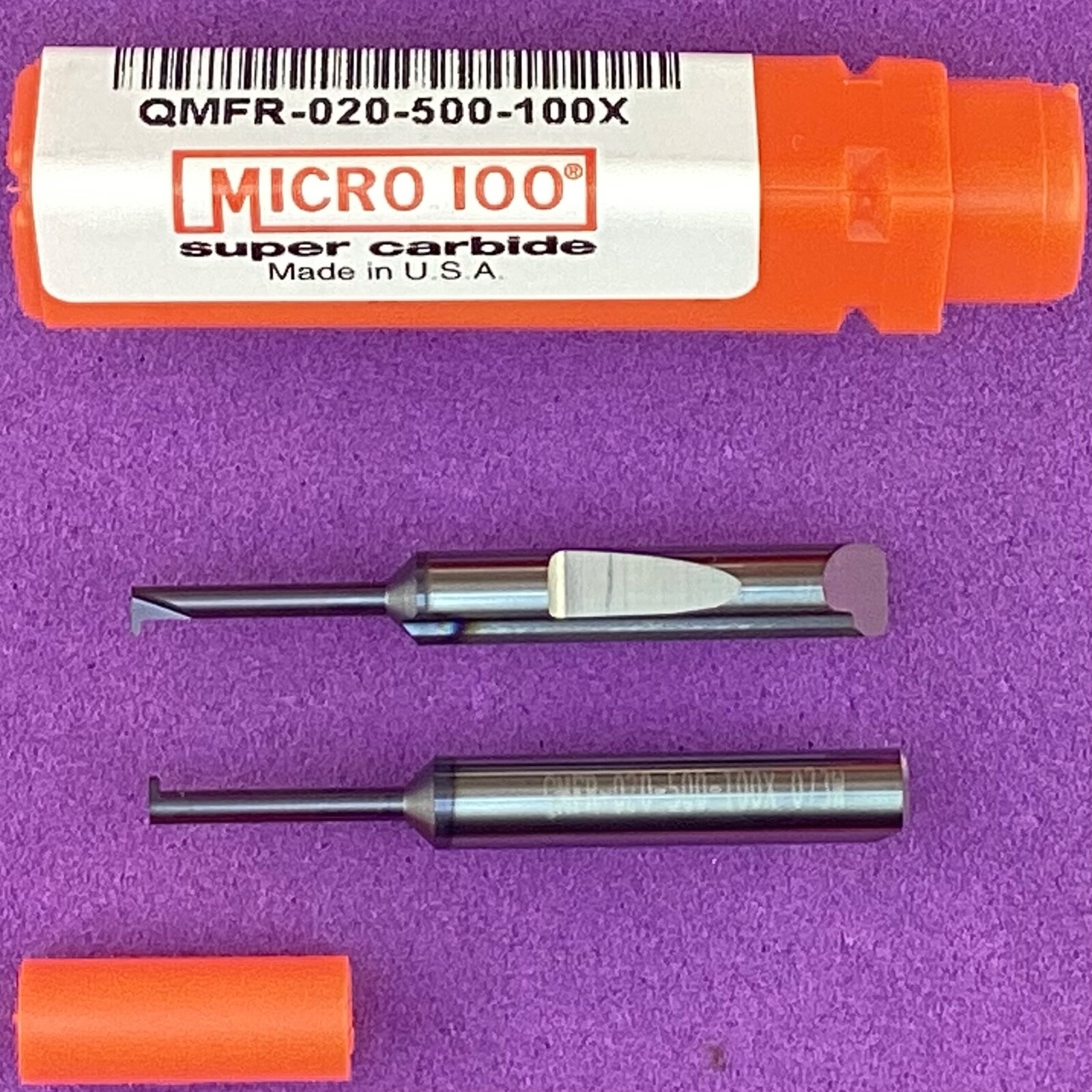 MICRO 100 QMFR-020-500-100X Carbide Quick Change Full Radius Bar🎯Machinist