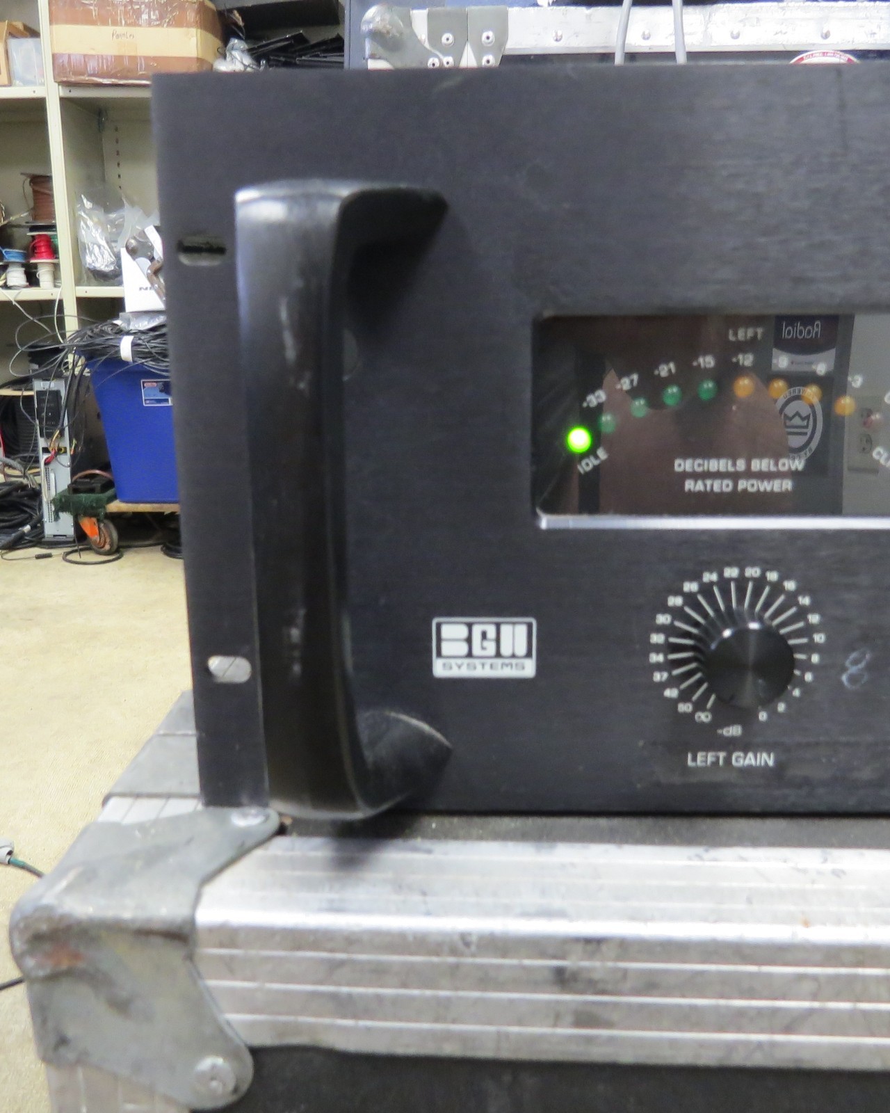 BGW 750B Stereo Power Amplifier TESTED