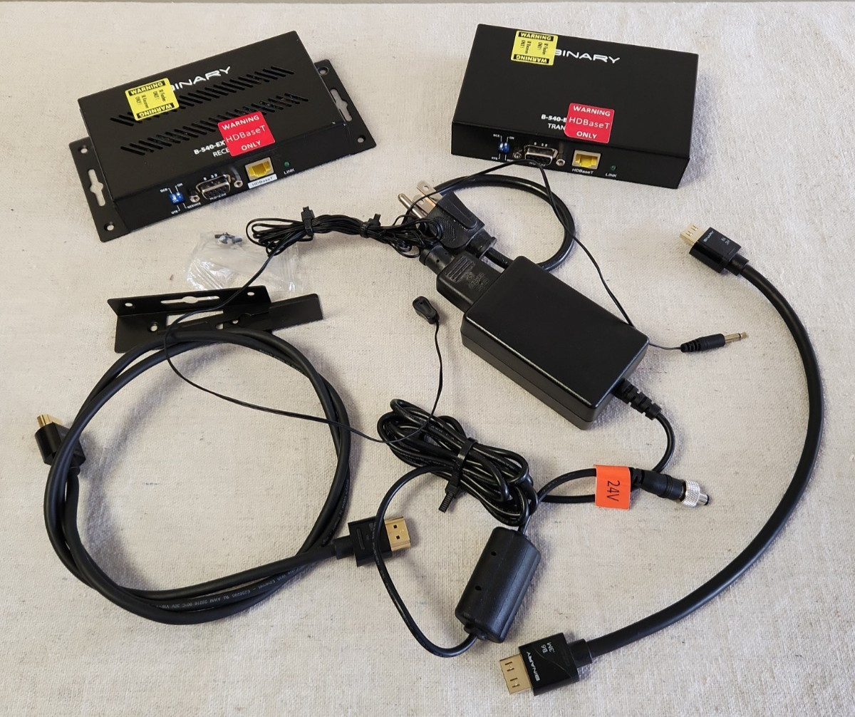 Binary B-540-EXT-230-IR HD Base T Extender, used