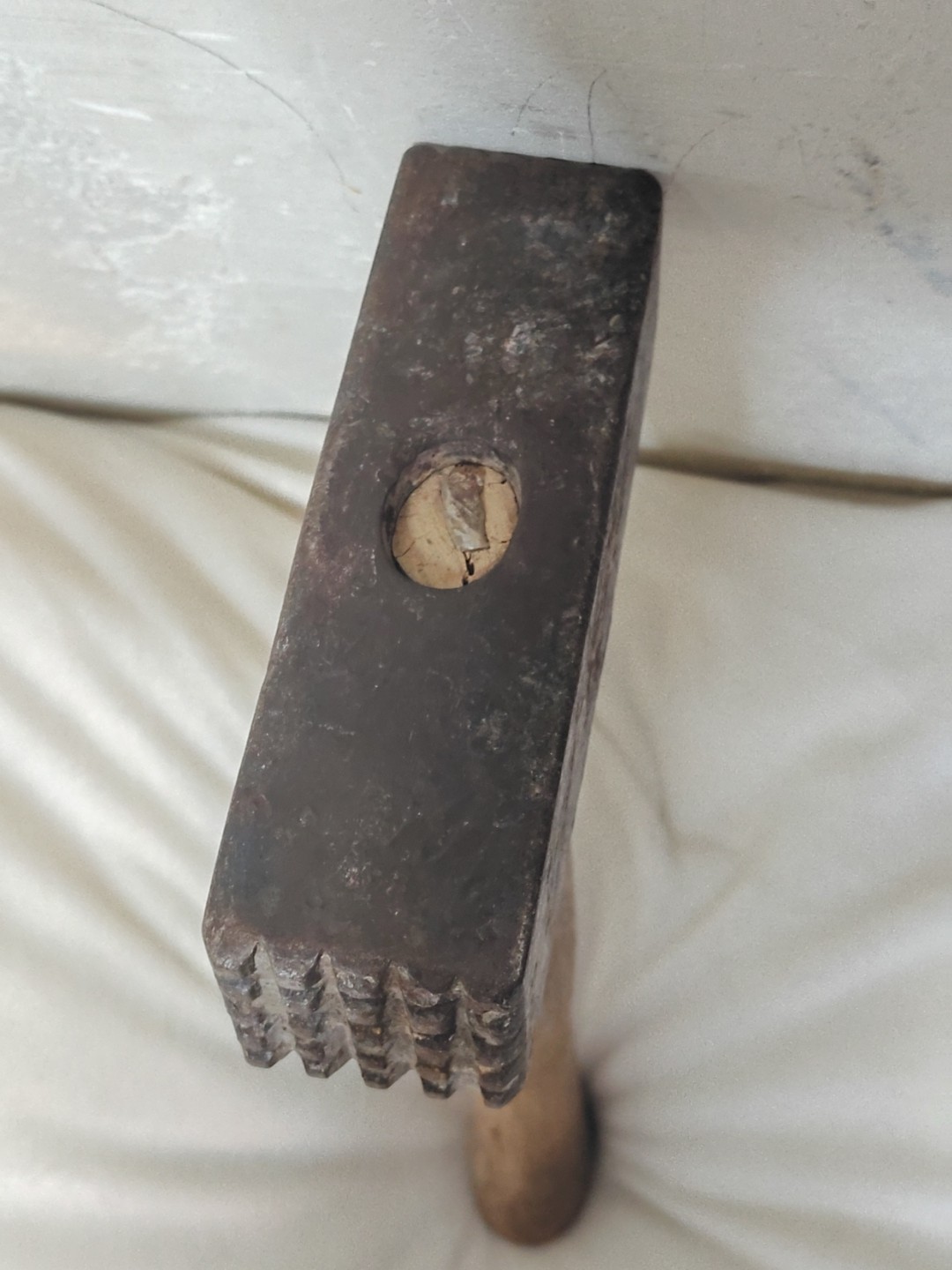 Vintage Bush Hammer Studded Tenderizer