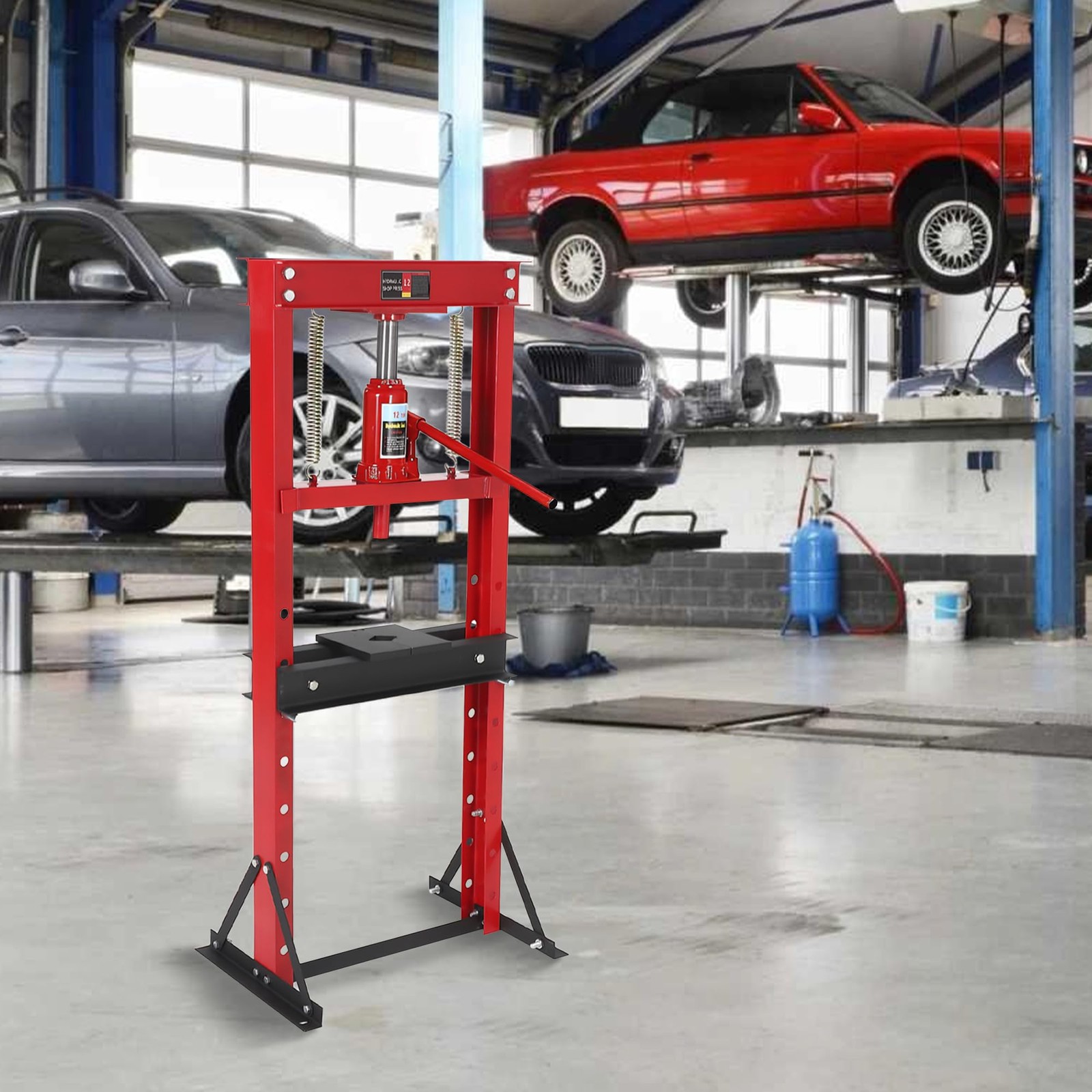 Triangular‑Brace Structure Improves Frame Stability Of 12T Hydraulic Press, H‑Fr