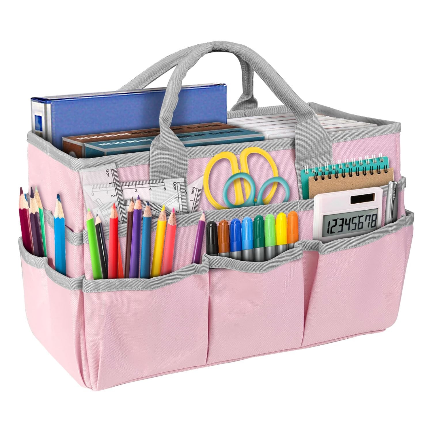 HarvMax Craft Organizer Tote Bag, Art Bags for Supplies, Teacher Handle Tote ...