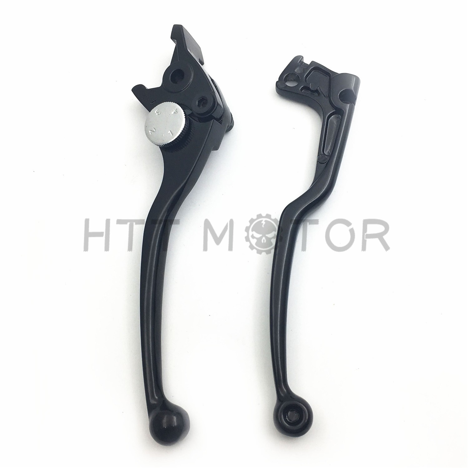 Black Brake Clutch Levers Hand Controls for 1999-2008 Suzuki SV650 SV650S