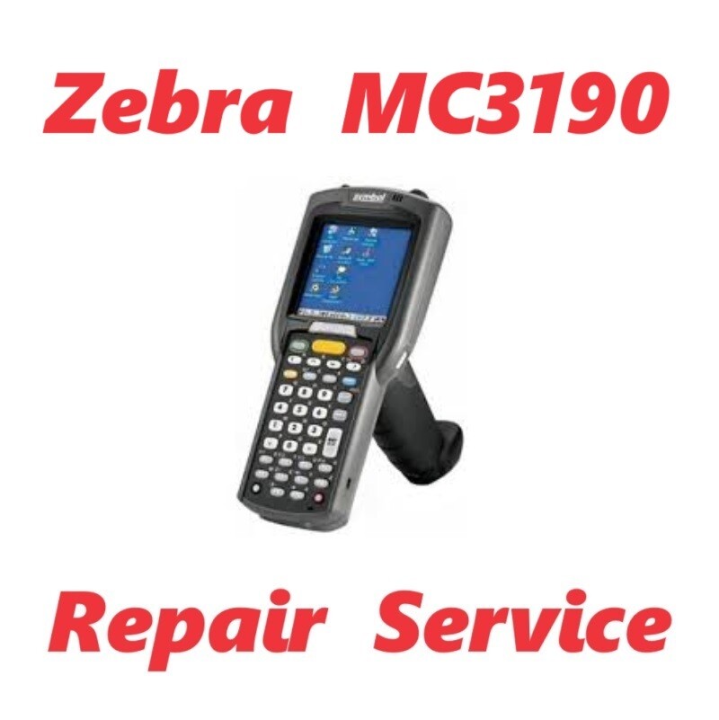 Zebra MC3190 Repair Service - Backup Battery LCD Digitizer Touch Screen Reformat