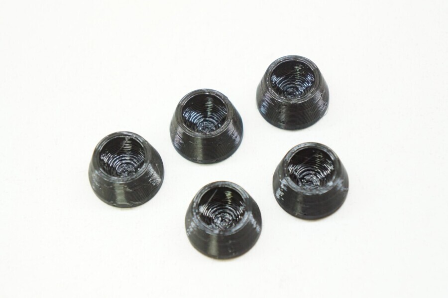 Replacement Rubber Glides Feet Pads for Ikea Gilbert Chair (Rubberized, 5-Pack)
